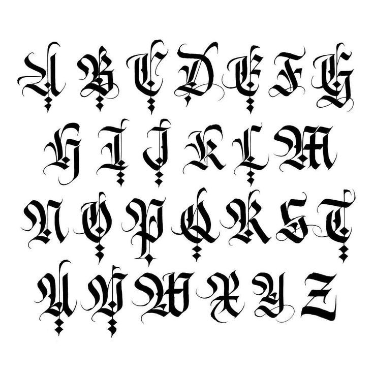 Gothic or Blackletter